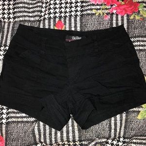 Black stretchy shorts